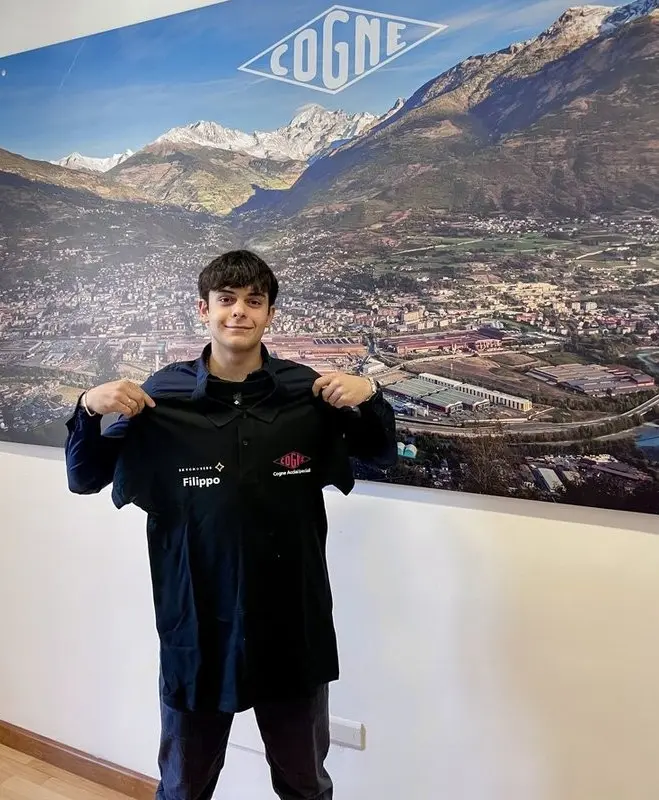 Filippo at Cogne